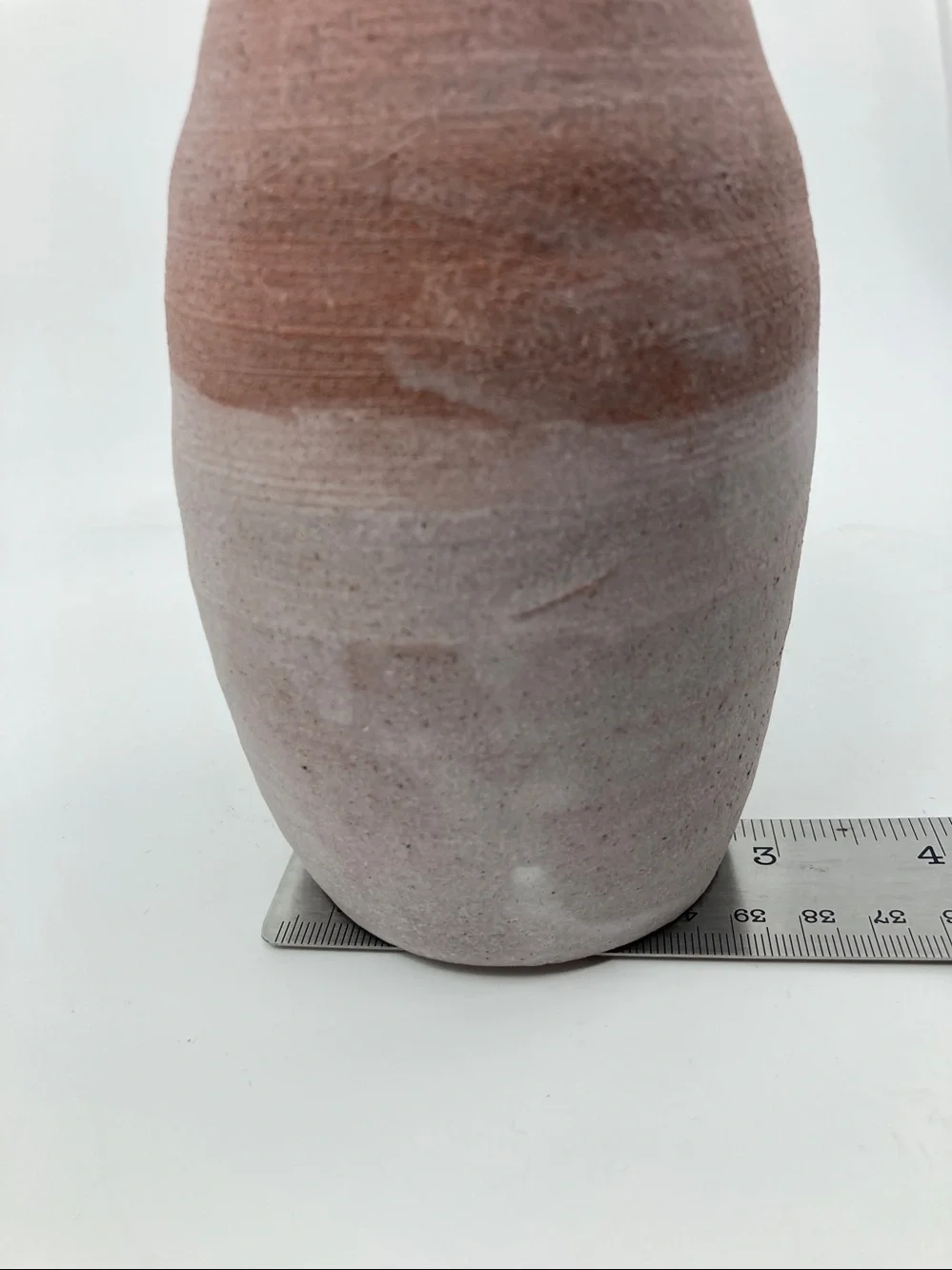 Sheldon Ceramics Terra Cotta Bottle Vase 6”